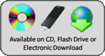 Available on CD, Flash Drive, Download