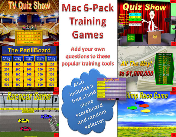 Mac 6-Pack Training Games