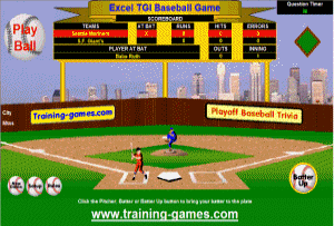 TGI Baseball Game XF