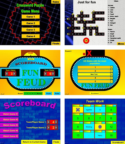 educational games, corporate games