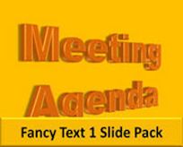 Fancy Text 1 Slide Pack