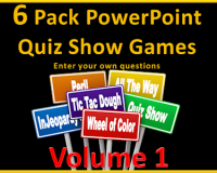 6-Pack Quiz Show Games Vol 1